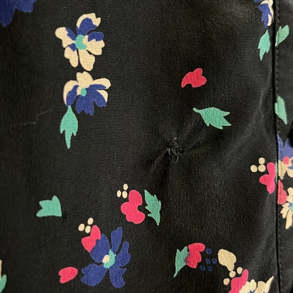 Sezane Floral Silk Shirt Dress - Picture 16 of 17